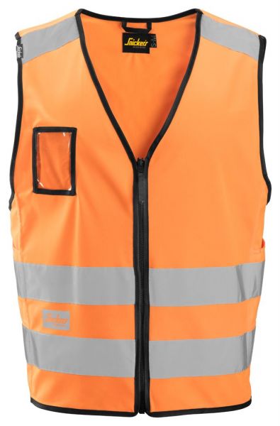 9153 Snickers Hi-Vis Weste, Klasse 2