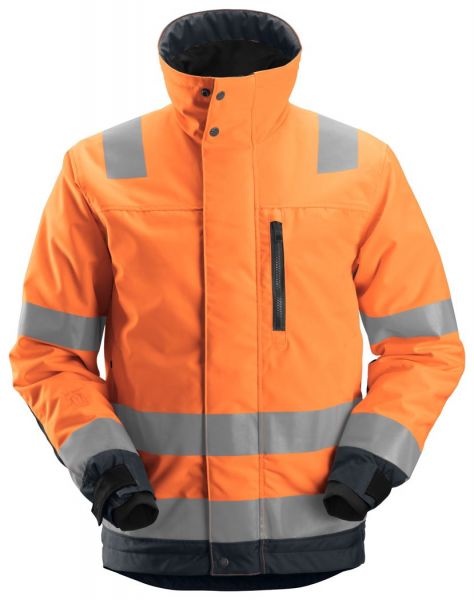 1130 Snickers AllroundWork, High-Vis 37.5® isolierende Arbeitsjacke, Klasse 3