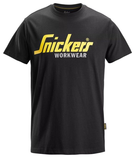 2586 Snickers Klassisches Logo-T-Shirt