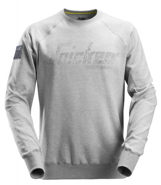 2882 Snickers Logo Sweatshirt Rundhalsrundhals