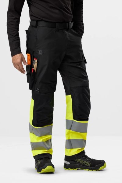 6339 Snickers High-Vis-Arbeitshose Warnschutzklasse 1